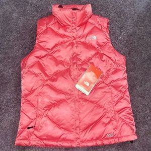 Northface Aconcagua vest. Size L. Pink/salmon color.